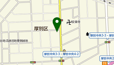 印刷通販 札幌府中プラザの地図画像