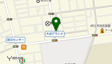春日部はる動物病院の地図画像