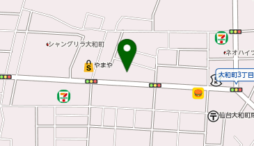 KUSHITANI PROSHOP(クシタニプロショップ) 仙台の地図画像