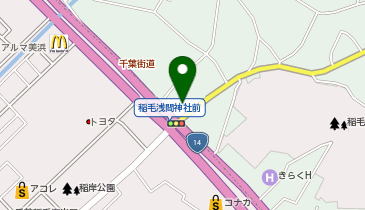 KUSHITANI PROSHOP(クシタニプロショップ) 千葉の地図画像