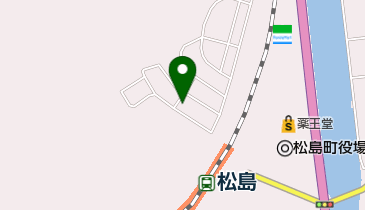 JR東日本 松島駅みどりの窓口の地図画像