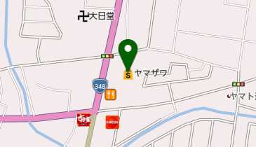 ドラッグヤマザワ 富の中店の地図画像