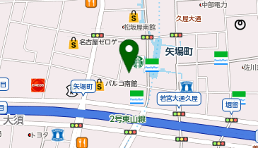 JKPlanet(ジェイケープラネット) 名古屋栄店の地図画像