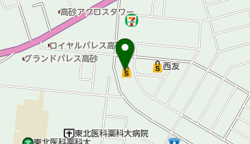 ドラッグヤマザワ 高砂店の地図画像