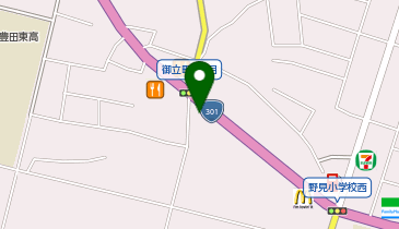 肉のはせ川 豊田御立町店の地図画像