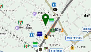星乃珈琲店 町田北口店の地図画像