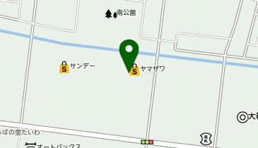 ドラッグヤマザワ 吉岡店の地図画像