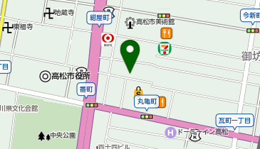 生チーズフォンデュ&times;ローストビーフ GLEAM(グリム) 高松店の地図画像