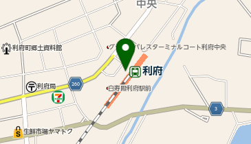 JR東日本 利府駅みどりの窓口の地図画像