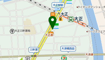 じゃんぼ総本店JR大正駅前店の地図画像