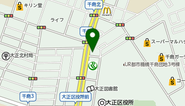 じゃんぼ総本店大正泉尾店の地図画像