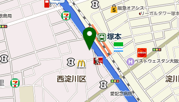 ジャンボ酒場 塚本駅前店の地図画像