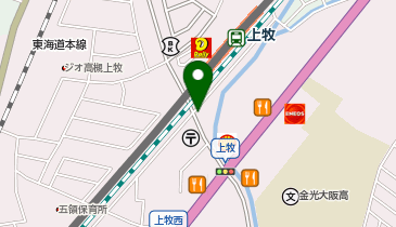 ジャンボ酒場 上牧駅前店の地図画像