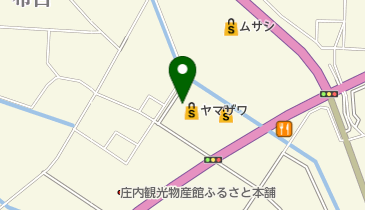 ヤマザワ 鶴岡店の地図画像