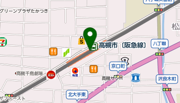 Marche de Bleuet plus(マルシェ ド ブルーエ プリュス) エミル高槻店の地図画像