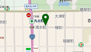 萬屋 錦の地図画像