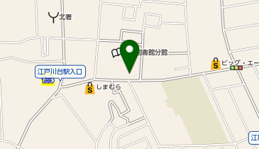 釜寅 流山店の地図画像