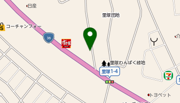 里塚たんぽぽ公園の地図画像