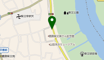 柴又公園の地図画像