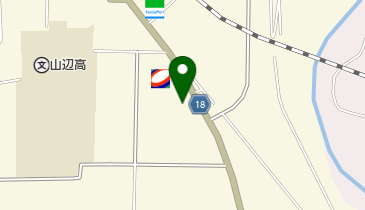 ヤマザワ調剤薬局 山辺店の地図画像