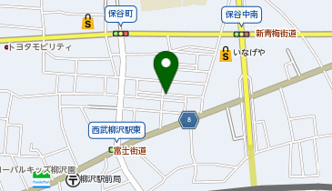 保谷第一公園の地図画像