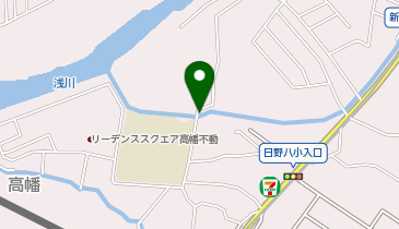 向島用水親水路・向島緑地の地図画像