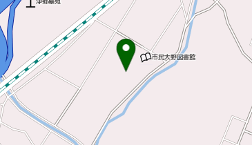 大野体育館の地図画像