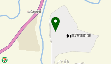 嬬恋村運動公園の地図画像