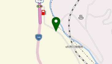 糸魚川ユネスコ世界ジオパーク 姫川渓谷ジオサイトの地図画像