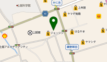 新潟県のジョーシン一覧 Navitime