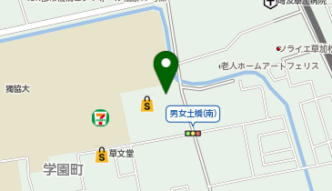 キッズランド 草加まつばら店の地図画像