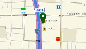キッズランド 平野うりわり店の地図画像