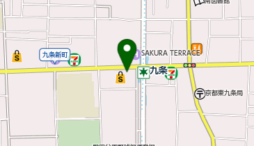 キッズランド 九条烏丸店の地図画像