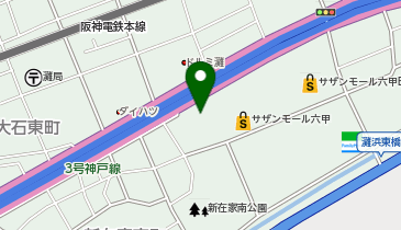 キッズランド 灘店の地図画像
