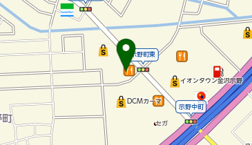 キッズランド 金沢本店の地図画像