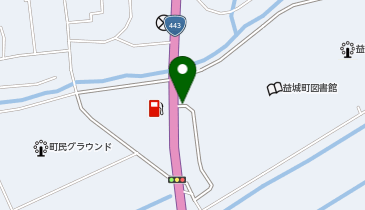 益城町総合運動公園の地図画像