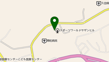 スポーツワールドサザンヒルの地図画像