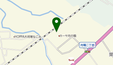 特別養護老人ホームカーサ月の輪の地図画像