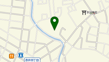 赤井少年サッカー場の地図画像