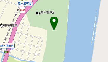 霞ヶ浦プールの地図画像