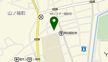 高知県聴覚障害者情報センターの地図画像