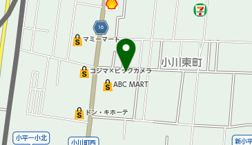 ギャラリー青らんぎの地図画像