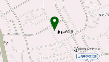 山内公園の地図画像