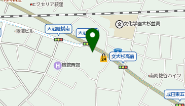 荻窪小劇場の地図画像