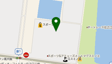 マグフットサルスタジアム 屋内コートの地図画像