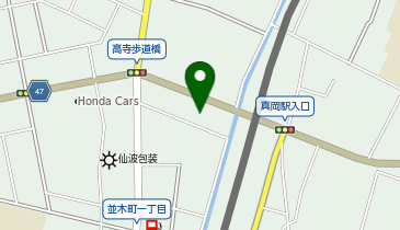 餃子の雪松 真岡店の地図画像