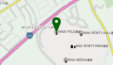 ANA FIELD浦添(浦添市陸上競技場)の地図画像
