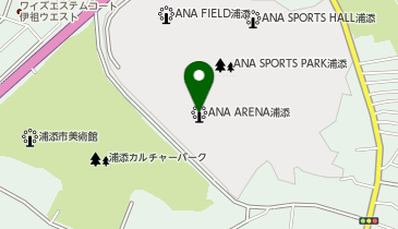 ANA ARENA浦添(浦添市民体育館)の地図画像