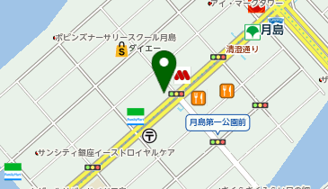 もみの匠 月島店の地図画像