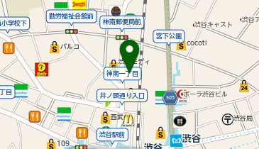 もみの匠 渋谷店の地図画像